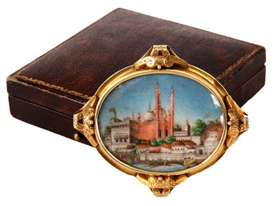 Lot 238 - A 19th Century oval MINIATURE on Ivory of an...