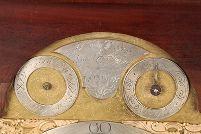Lot 98 - WILLIAM CREAK, LONDON. A GEORGE III ORMOLU MOUNTED MAHOGANY QUARTER CHIMING BRACKET CLOCK