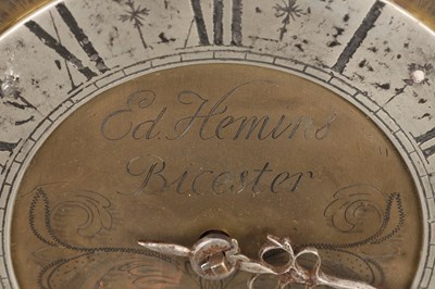 Lot 163 - EDWARD HEMINS, BICESTER A LATE 17TH CENTURY PROVINCIAL VERGE LANTERN CLOCK