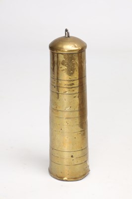 Lot 197 - WILLIAM MARTIN, BRISTOL A LATE 17TH CENTURY BRASS LANTERN CLOCK
