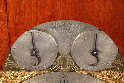 Lot 24 - JOHN TAYLOR, LONDON A GEORGE III MAHOGANY ORMOLU MOUNTED MUSICAL BRACKET CLOCK