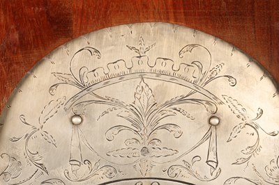 Lot 36 - WILLIAM VALE, LONDON. A GEORGE III ORMOLU MOUNTED MAHOGANY QUARTER CHIMING BRACKET CLOCK