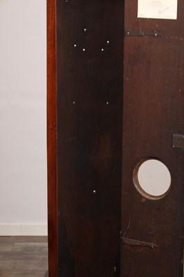 Lot 56 - JOSEPH WINDMILLS, LONDON. A WILLIAM AND MARY WALNUT AND MARQUETRY LONGCASE CLOCK
