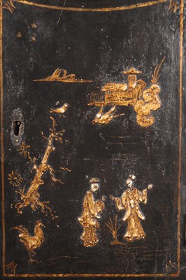 Lot 113 - FLADGATE AND WILLDER, LONDON. A GEORGE III CHINOISERIE TAVERN CLOCK