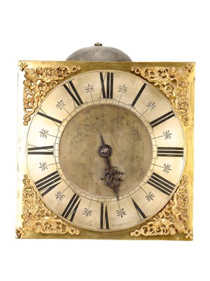 Lot JOHN STEVENS, LONDON. AN EARLY 18TH CENTURY 30-HOUR LONGCASE CLOCK MOVEMENT