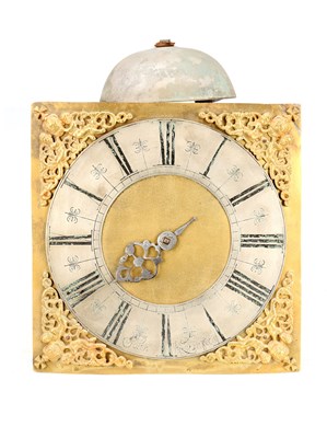 Lot JOHN LYON, FECIT. A LATE 17TH CENTURY 30-HOUR HOOK AND SPIKE WALL CLOCK