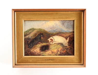Lot GEORGE ARMFIELD (1808-1893) A 19TH CENTURY OIL ON CANVAS