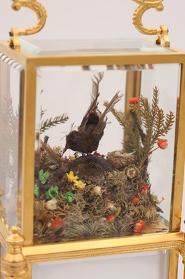 Lot 151 - JACQUES FRERES. A LATE 19TH CENTURY FRENCH SINGING BIRD AUTOMATON CARRIAGE CLOCK