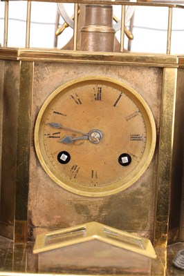 Lot 29 - GUILMET, PARIS. A LATE 19TH CENTURY FRENCH INDUSTRIAL AUTOMATON "HELMSMAN" TABLE CLOCK