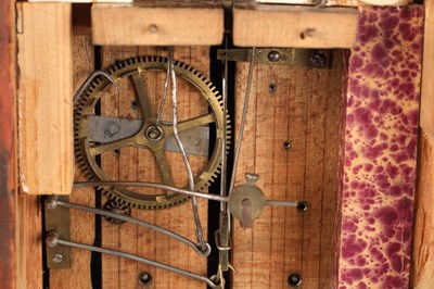Lot 4 - A LATE 19TH CENTURY BLACK FOREST CARVED WOOD CUCKOO CLOCK