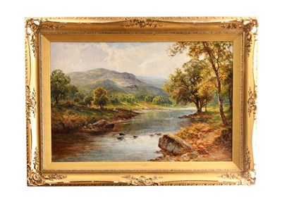 Lot ERNEST WALBOURN (1872-1927) A LATE 19TH CENTURY OIL ON CANVAS