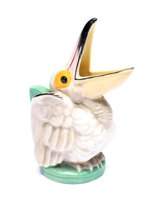 Lot A RARE EARLY 20TH CENTURY ROYAL WORCESTER NOVELTY JUG