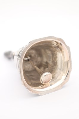 Lot A LATE 19TH CENTURY ENGLISH SILVER BELL