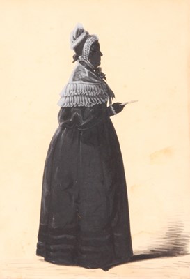 Lot 250 - An early 19th Century full length painted...