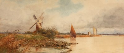 Lot 312 - WILFRED BALL RBA, RE. 1853-1917 – WATERCOLOUR...