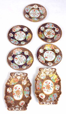 Lot 10 - A PAIR OF 19TH CENTURY PATENT IRONSTONE CHINA...