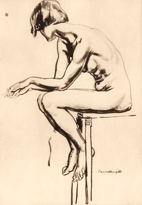 Lot 271 - Dame Laurel Knight 1877-1970 - Black and White...