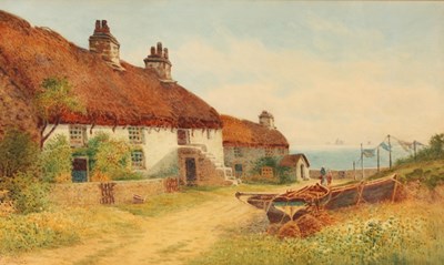 Lot 283 - CHARLES L. SAUNDERS  - WATERCOLOUR 

______...