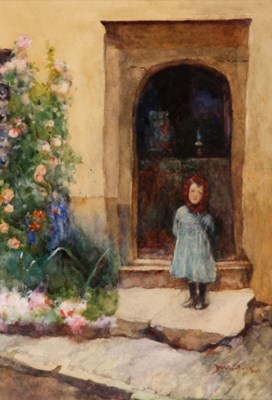 Lot 293 - DAVID WOODLOCK RBA. 1842-1929 – WATERCOLOUR...