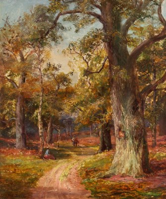 Lot 344 - WILLIAM LAKIN TURNER 1867-1936 – OIL ON BOARD...