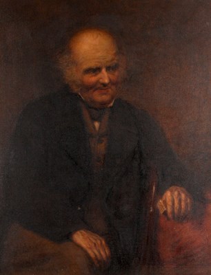 Lot 261 - After JERRY BARRETT, 1860. OIL ON CANVAS,...