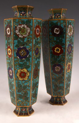 Lot 128 - A good pair of 18th Century Chinese Bronze and...