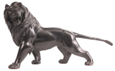 Lot 134 - A late 19th Century Japanese large Bronze...