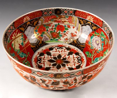 Lot 85 - A late 19th Century Imari large deep BOWL...
