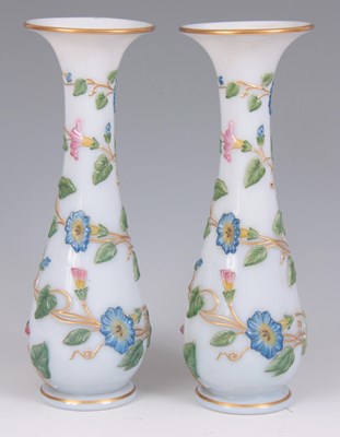 Lot 11 - A PAIR OF EARLY 20TH CENTURY FRENCH BACCARAT...