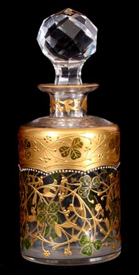 Lot 15 - A LATE 19th CENTURY FRENCH GILT AND ENAMEL...