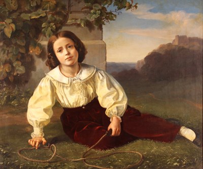 Lot 263 - 19TH CENTURY CONTINENTAL SCHOOL - OIL ON...
