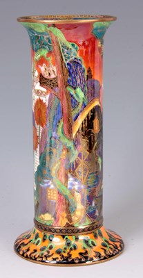 Lot 46 - A FINE WEDGWOOD FAIRYLAND LUSTRE CABINET VASE...