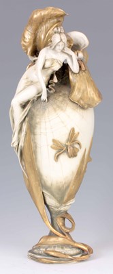 Lot 51 - A LARGE LATE 19TH CENTURY ART NOUVEAU STYLE...