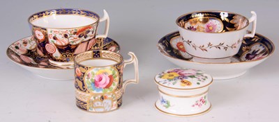 Lot 72 - A 19TH CENTURY STEVENSON & HANCOCK PORCELAIN...