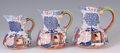 Lot 74 - A GOOD GRADUATED SET OF 3 19TH CENTURY...