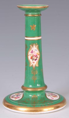 Lot 87 - AN EARLY 19TH CENTURY COALPORT TYPE DARK GREEN...