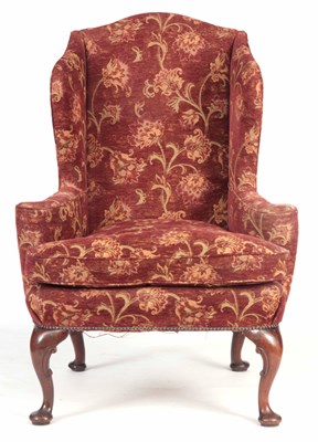 Lot 937 - A 19TH CENTURY GEORGE II STYLE MAHOGANY...