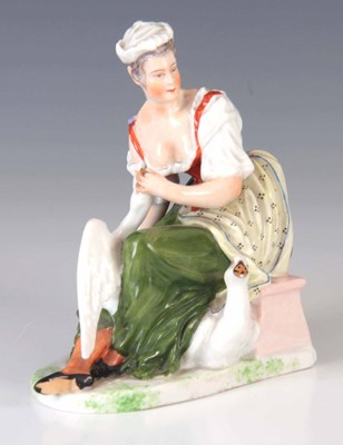 Lot 52 - A 19TH CENTURY MEISSEN PORCELAIN FIGURE GROUP...