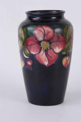 Lot 36 - 20TH CENTURY WALTER MOORCROFT CLEMATIS...