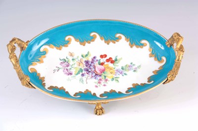 Lot 55 - A FINE 19TH CENTURY ORMOLU MOUNTED SEVRES...