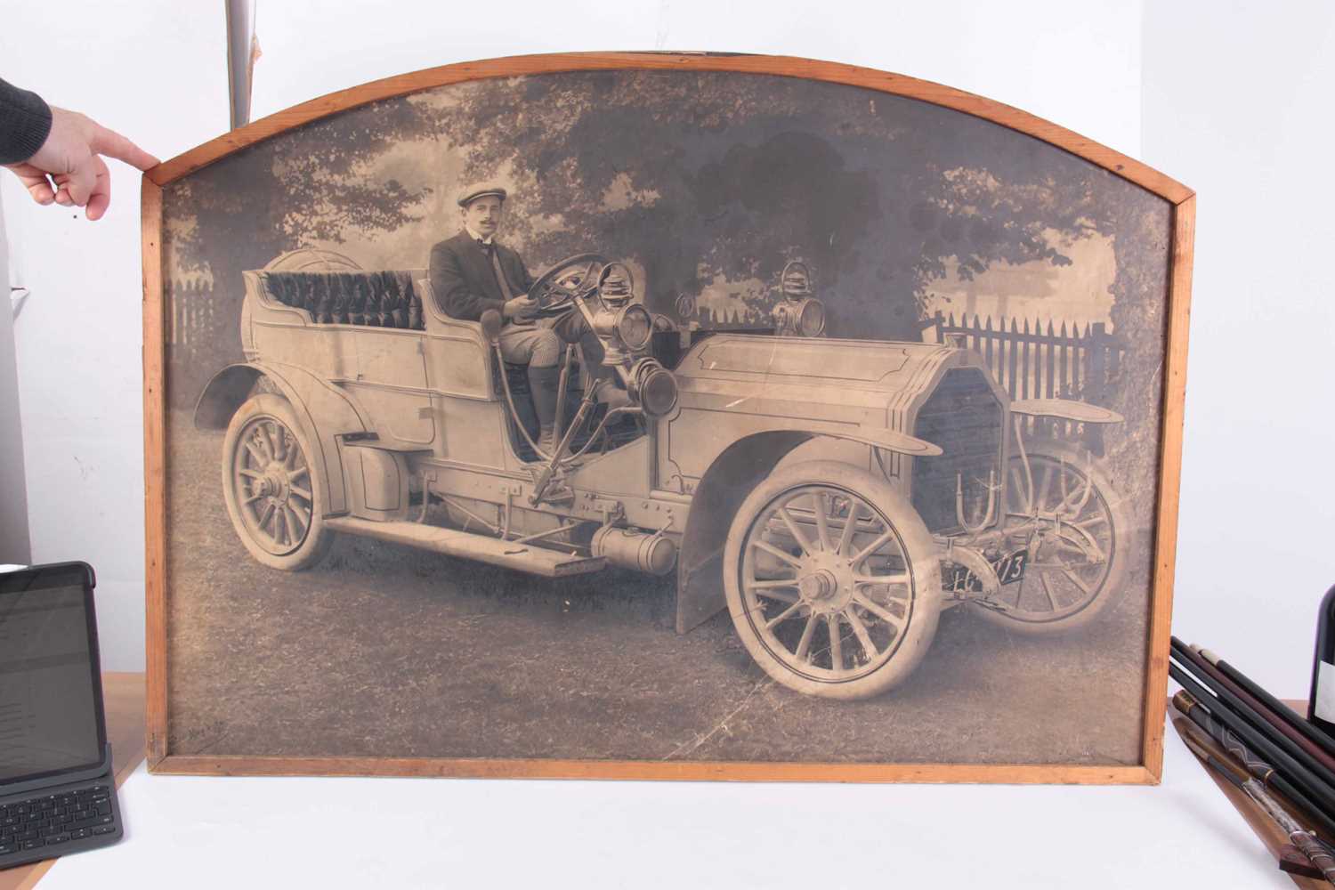 Lot 289 - A LARGE EARLY 20th CENTURY PHOTOGRAPHIC FRAMED...