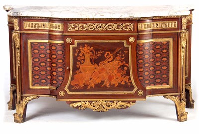 Lot 727 - A FINE LOUIS XVI STYLE ORMOLU-MOUNTED...