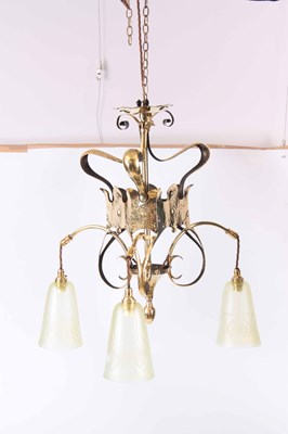 Lot 260 - AN EARLY 20TH CENTURY ARTS AND CRAFTS/ART...