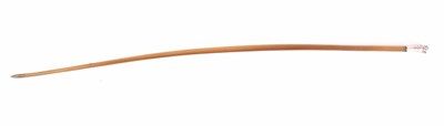 Lot 209 - AN EARLY 19th CENTURY RHINO HORN RIDING CROP...