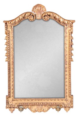 Lot 1009 - A 20TH CENTURY GEORGE II STYLE GILT GESSO...