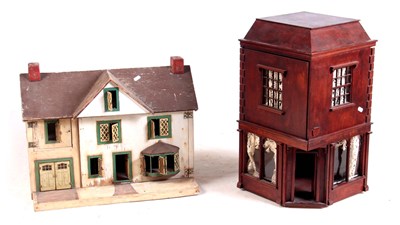 Lot 1068 - TWO 20TH CENTURY DOLLS HOUSES