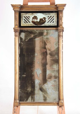 Lot 1122 - A REGENCY GILT GESSO RECTANGULAR HANGING WALL...