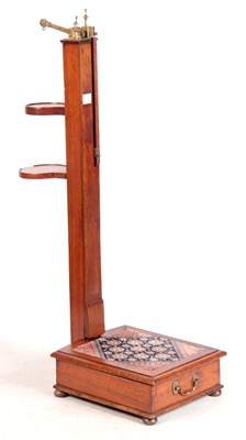 Lot 308 - A 19th CENTURY GENTLEMAN'S MAHOGANY AND BRASS...