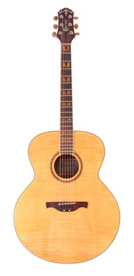 Lot 318 - A CRAFTER ACOUSTIC GUITAR model J-9, having a...