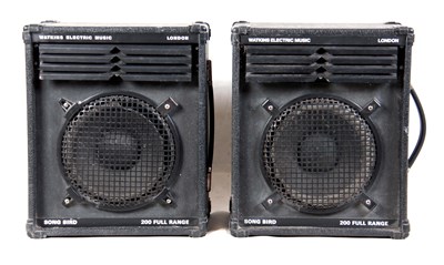 Lot 325 - A PAIR OF VINTAGE WEM SPEAKERS, Watkins...